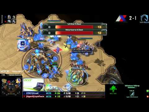 Taeja's heroic Widowmine hit vs Crank