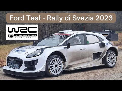 🟩➡  Ford test | Rally di Svezia 2023