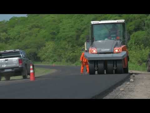 Ya se repavimentaron 25 kilómetros de la ruta provincial 5