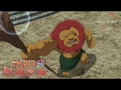 Derocchio VS Vaness & Hawk FULL FIGHT SCENE | Seven Deadly Sins | Nanatsu no Taizai