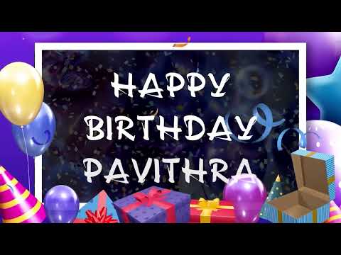 Wish you a very Happy Birthday Pavithra