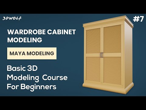 Maya Modeling Tutorial for Beginners 1 Table Modeling in Maya 2022