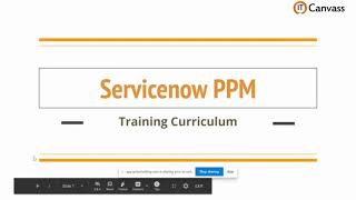 Servicenow PPM Demo | Project Portifolio Management | Servicenow PPM | Servicenow - IT Canvass