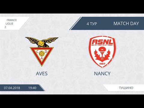 AFL18. France. Ligue 2. Group A. Day 4. Aves - Nancy