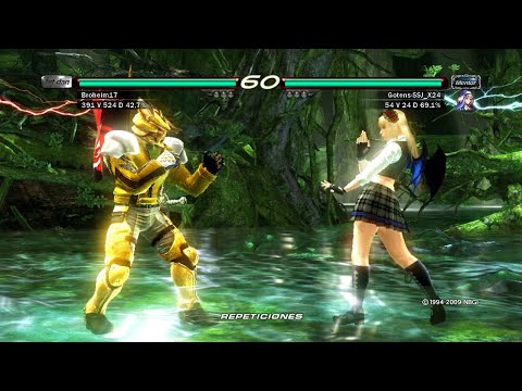 Lili Rochefort VS Jin Kazama - TEKKEN 6 VS Online ( Uchiha x24 ) PS3