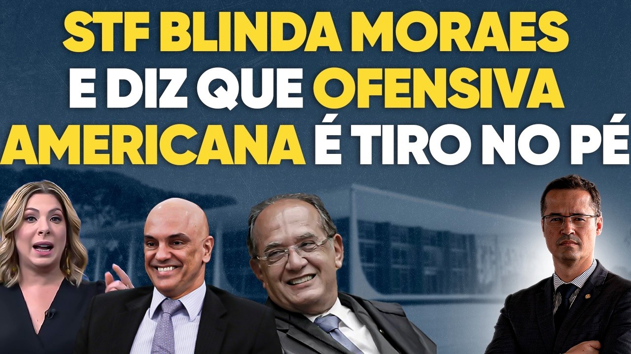Sentiram! STF tenta blindar Moraes contra ofensiva dos EUA!
