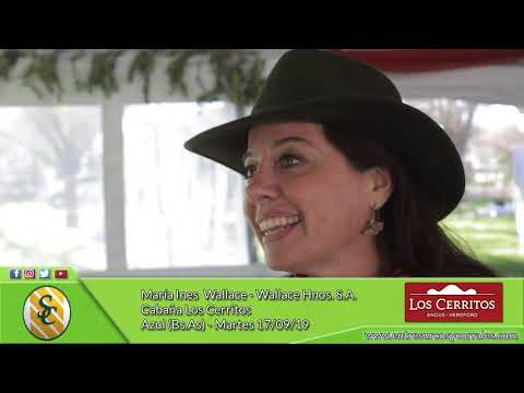 17-09-19 - María Ines Wallace - Wallace Hnos. S.A. - Cabaña Los Cerritos - Azul