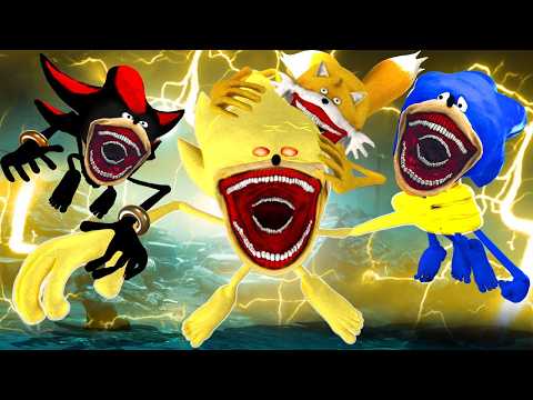 I PITCH ALL SHIN SONIC TAPES VS SUPER SHIN SONIC IN AN EPIC BATTLE | GARRY'S MOD