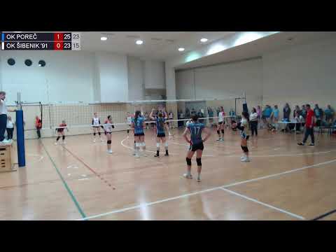 31.5.2025. PH KADETKINJE,  od 9. do 16. mjesta, OK POREČ – OK ŠIBENIK '91