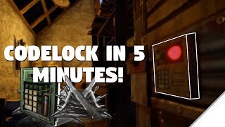 From Spawn To CODELOCK in 5 MINS! [RUST GUIDE]