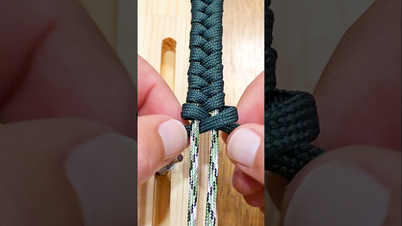 Paracord Bracelet | easy to do #paracord #bracelet #diy