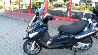 Piaggio XEvo 125 2010 Roller Blau Midnight 222/A