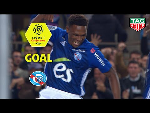 Goal Lebo MOTHIBA (84') / RC Strasbourg Alsace - AS Monaco (2-1) (RCSA-ASM) / 2018-19