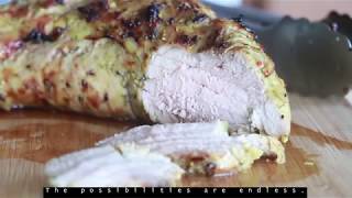 How to make Mustard Glazed Air Fryer Pork Tenderloin