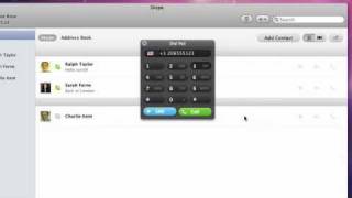 How to make calls using Skype credits - Mac