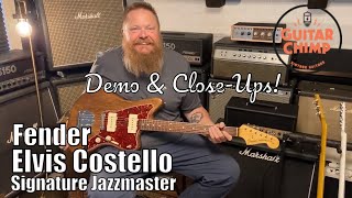 Video thumbnail for 2008 Fender USA Elvis Costello Signature Jazzmaster Electric Guitar by Guitar Chimp