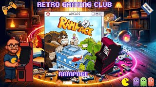 Rampage | Arcade | Review & Gameplay | Smash, Crash & Destroy the City!