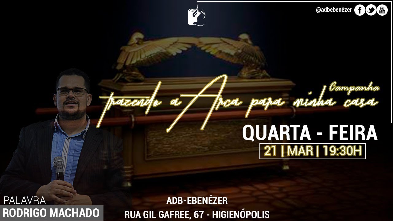 2 Samuel 6:11 - Trazendo a arca para a minha casa - Rodrigo Machado