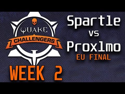 Spart1e vs Prox1mo (Final) Quake Challengers EU Stage 2 Week 2 (casted by Xron) - RU