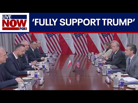 Video | Defense Secretary Hegseth speaks with Polish Deputy PM