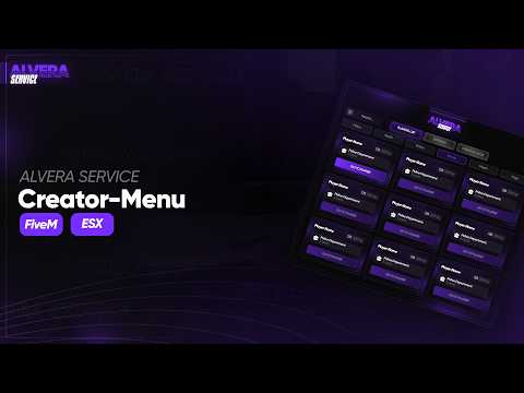 as_creator(Creator Menu) Showcase