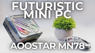 Futuristic Design Meets Powerful Performance: AOOSTAR MN78 Cyberpunk Mini PC Review