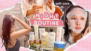 The perfect night routine to end a *stressful* day 💗 | shower, skin & home rituals