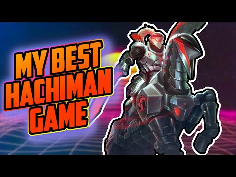 THIS IS WHY HE'S MY FAVOURITE GOD IN THE GAME! Running The Game With HACHIMAN - SMITE
