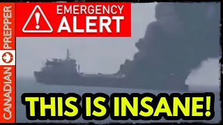 ⚡ALERT! 30 OIL TANKERS HIT! RUSSIA "NO CEASEFIRE"- Its All FAKE, Massive Cyberattack on FOOD SUPPLY!