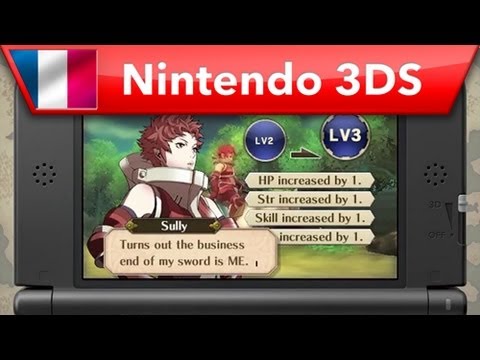 Progression des personnages (Nintendo 3DS)