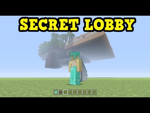 SECRET AREAS & Outside MiniGame Lobby (Minecraft Console)