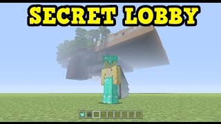 SECRET AREAS & Outside MiniGame Lobby (Minecraft Console)