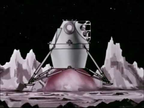 Apollo Lunar Orbit Rendezvous Technique Animation from the Early 60s