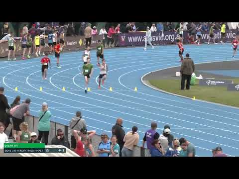 Boys U15 4x100m Timed Final 1 - 2025-26 Commonwealth Bank State Relay Championships