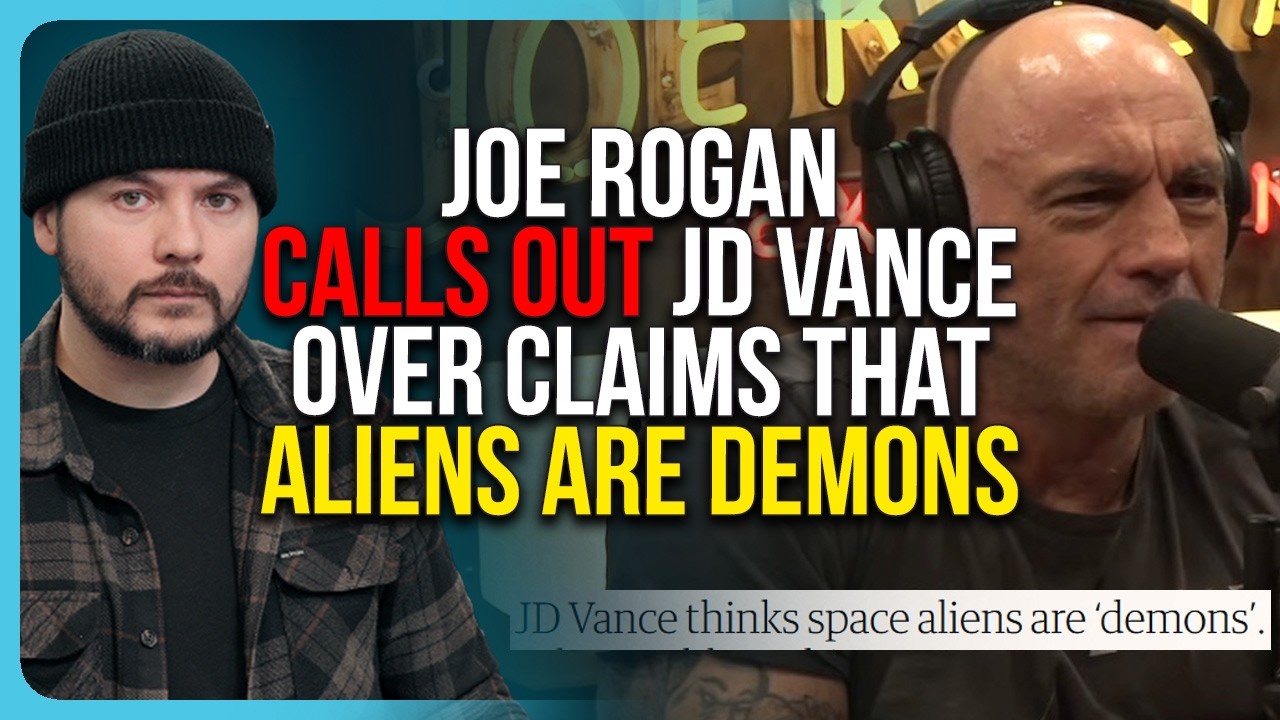 Joe Rogan CALLS OUT JD Vance Over Claims That Aliens Are DEMONS