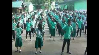 preview picture of video 'Calaba High School GANGNAM in the Flag Raising'