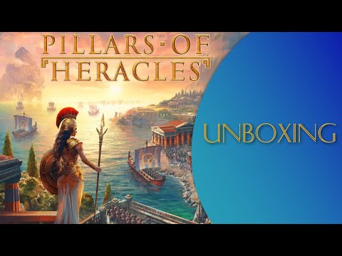 "Pillars of Heracles" KS Prototype Unboxing (February 2024) - Board Game Addicts