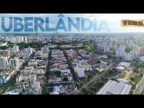 Bairro TIBERY em Uberlândia/MG | Imagens de Drone 4K | Brazil