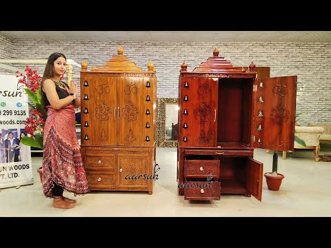 Wooden Temple Design 2023: Best Mandir for Home [Video]