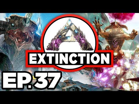 ARK: Extinction Ep.37 - CRAFTING FULL TEK ARMOR & MEK SCOUT DINOSAURS!!! (Modded Dinosaurs Gameplay)