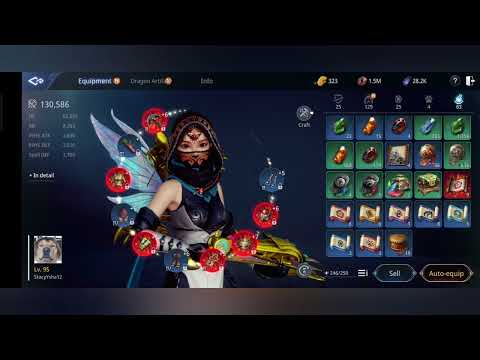 MIR4-Uncommon to Legendary Spirit Treasure Summon Ticket TIER 2 And Magic Stone Summon Ticket TIER 2