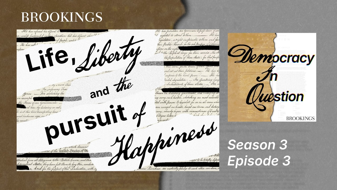 Life, Liberty, and Happiness: A guide for yesterday and today?