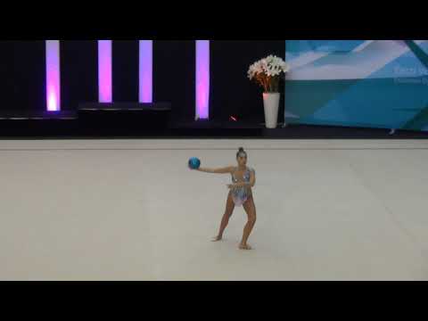 Polina Murashko ball 21.4 final Eesti MV 2020