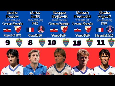Yugoslavia team - World Cup 1990 Italy (Reprezentacija Jugoslavije na SP 1990. Italija)