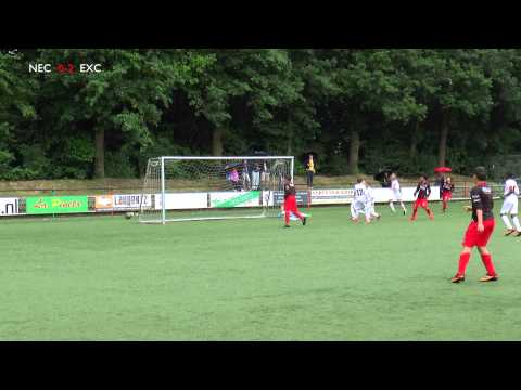 Twin Game 1 N.E.C. nieuwe E1 -  Excelsior R.  nieuwe D2, 13 jun. 2015.