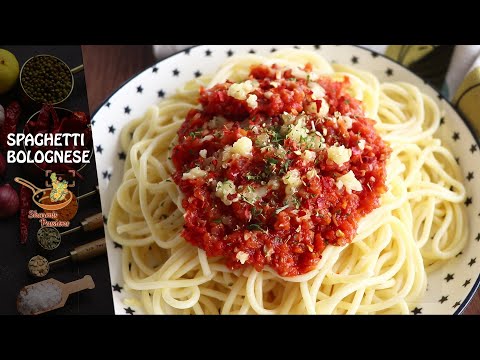 Spaghetti Bolognese Recipe | Mushroom Spaghetti Bolognese Recipe