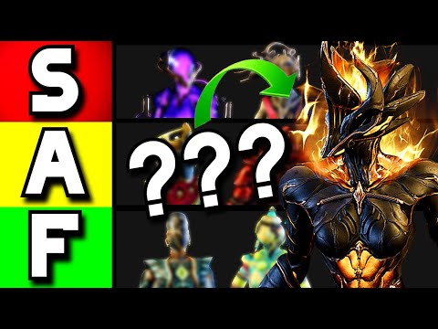 THE WARFRAME DELUXE SKIN TIER LIST (FASHION INCLUDED)