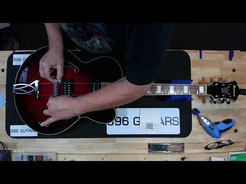 Ibanez AF 75 Floating Bridge Setup