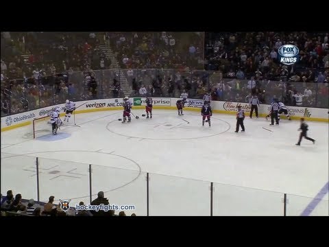 Mike Richards vs Brandon Dubinsky Feb 5, 2013