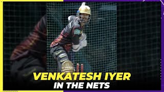 Venkatesh Iyer batting in KKR nets session | KKR | IPL 2022